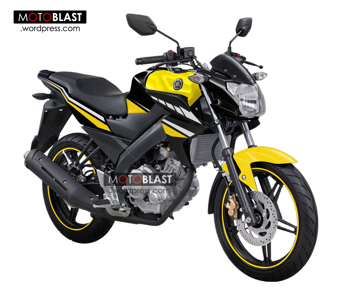 New Striping Design All New Vixion 2013 Special Edition Bali