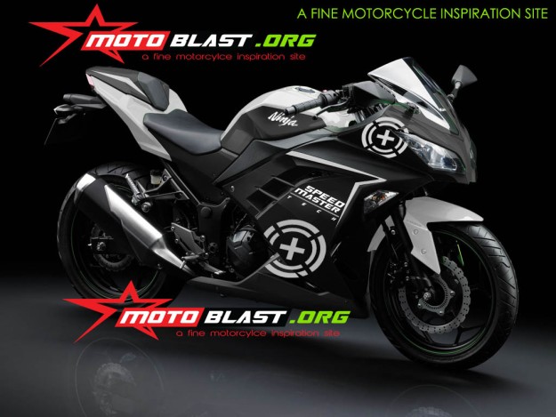 Modif Striping Kawasaki Ninja 250R FI black! | MOTOBLAST