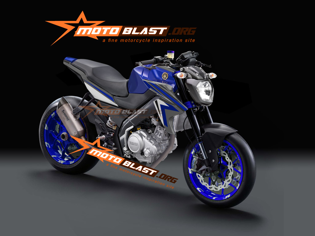 Motoblast Modif Yamaha New Vixion Semakin Kekar BIG FOOT