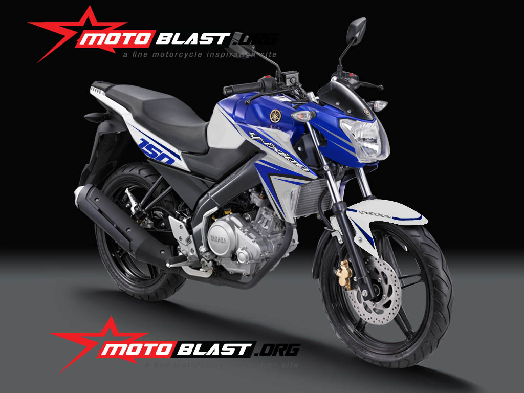 Motoblast Modif Striping Yamaha New Vixion Terbaru 2014