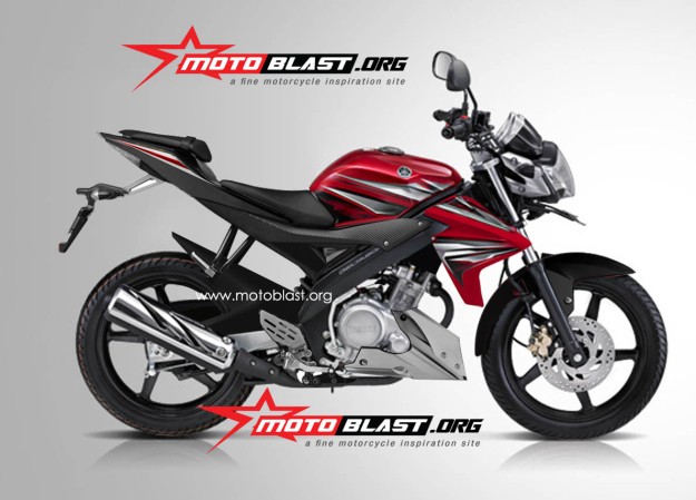 old vixion - R15 naked - 2