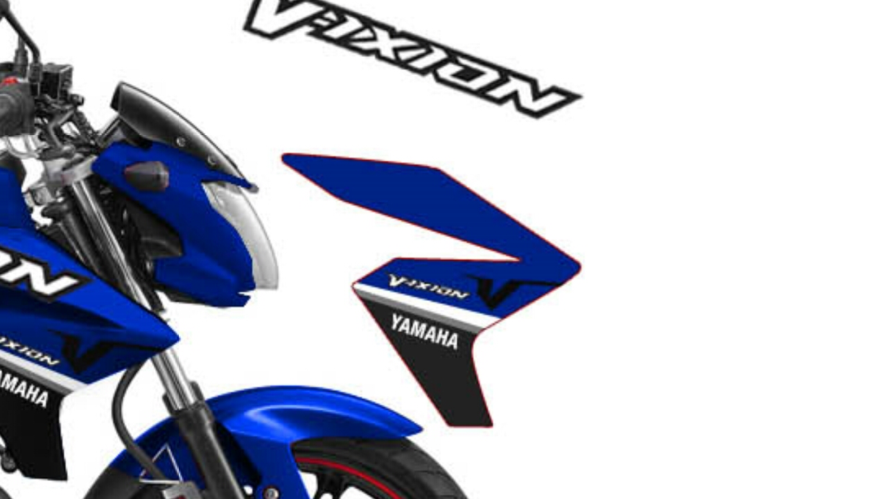 Modif Striping Simple Untuk Yamaha New Vixion GP VersionMantap