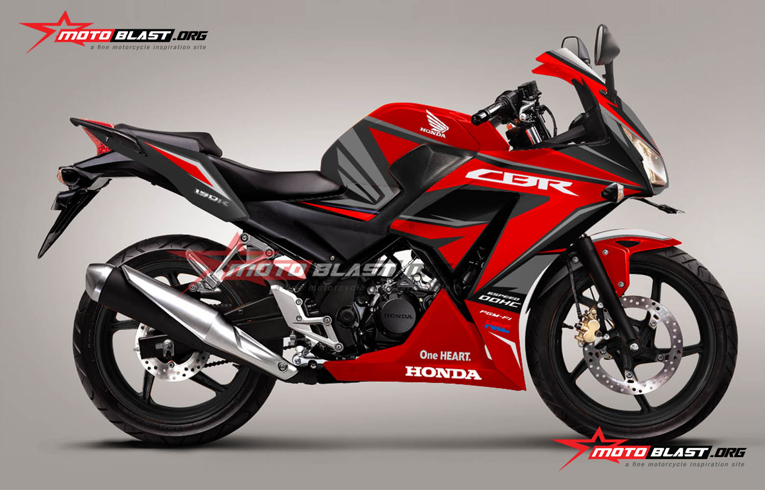 104 Modifikasi Motor Cbr 150 Warna Merah Modifikasi Motor Honda CB Terbaru
