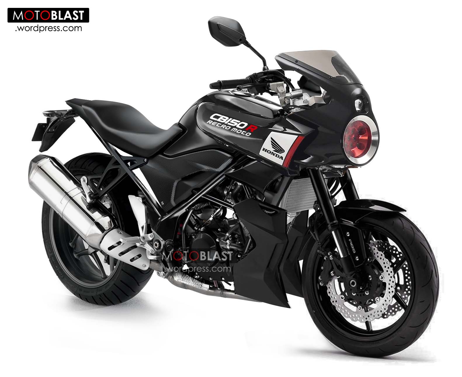 Koleksi Modifikasi New Vixion Ala Ducati Monster Terbaru Kampong