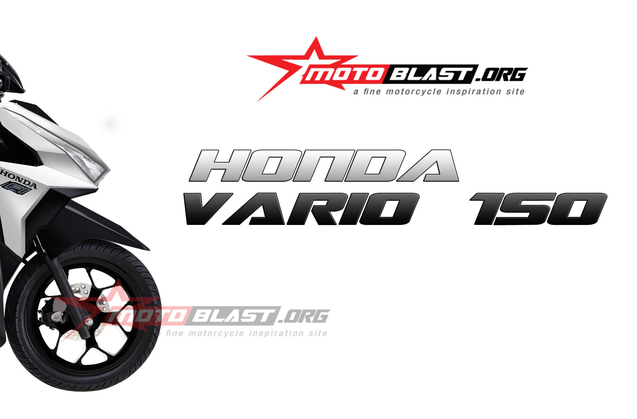 HOT!!!!! UPDATE RENDERAN Honda Vario 150 dari samping 