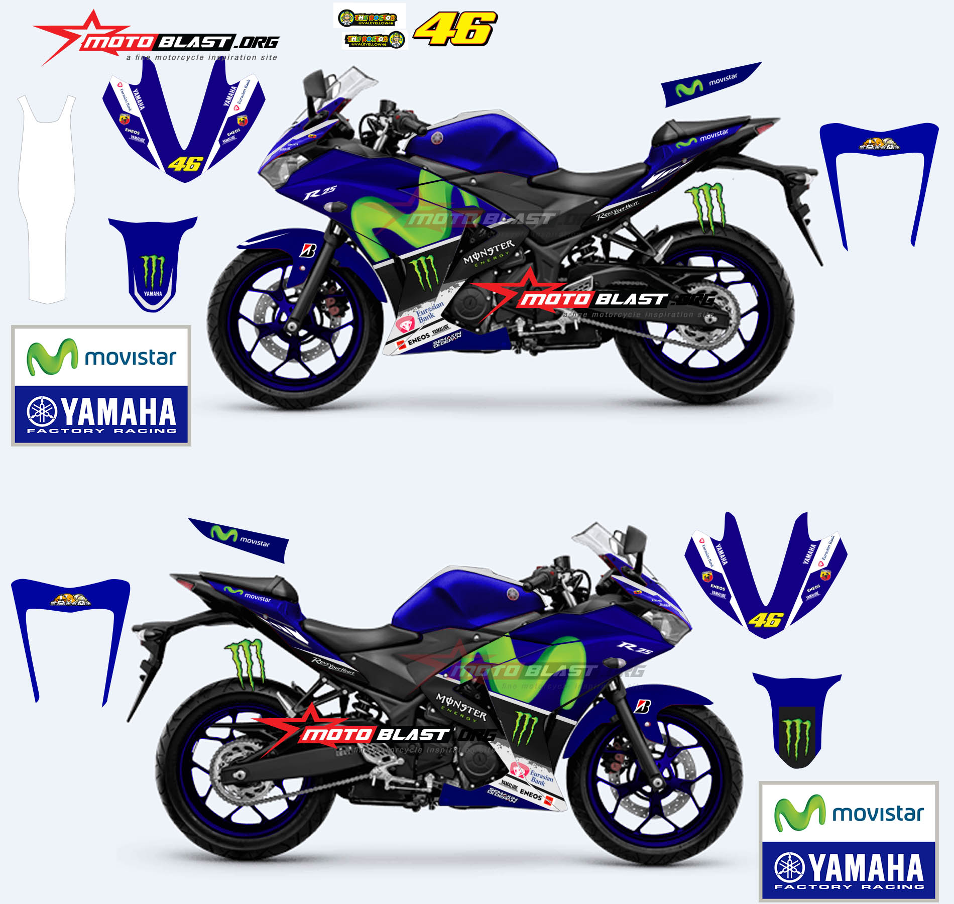 INFORMASI KITA 99 Gambar Motor Gp Yamaha Movistar Terbaru