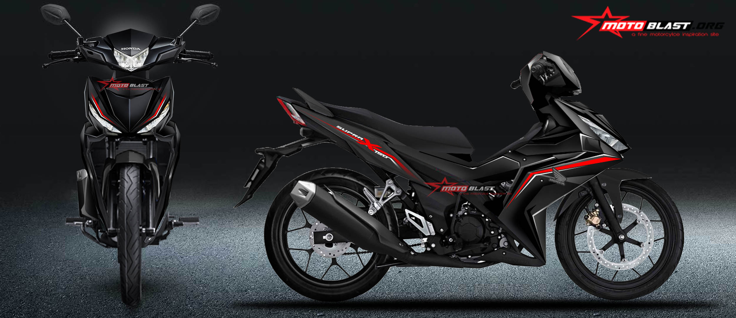 Gambar Sepeda Motor Supra X 150 Terunik Gentong Modifikasi